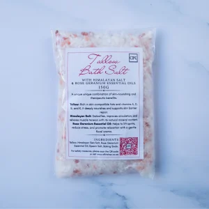 Bath Salt – Himalayan Salt & Rose Geranium