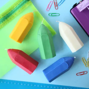 Stay Sharp Pencil Candle