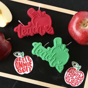 Apple of My Teacher’s Eye Candle