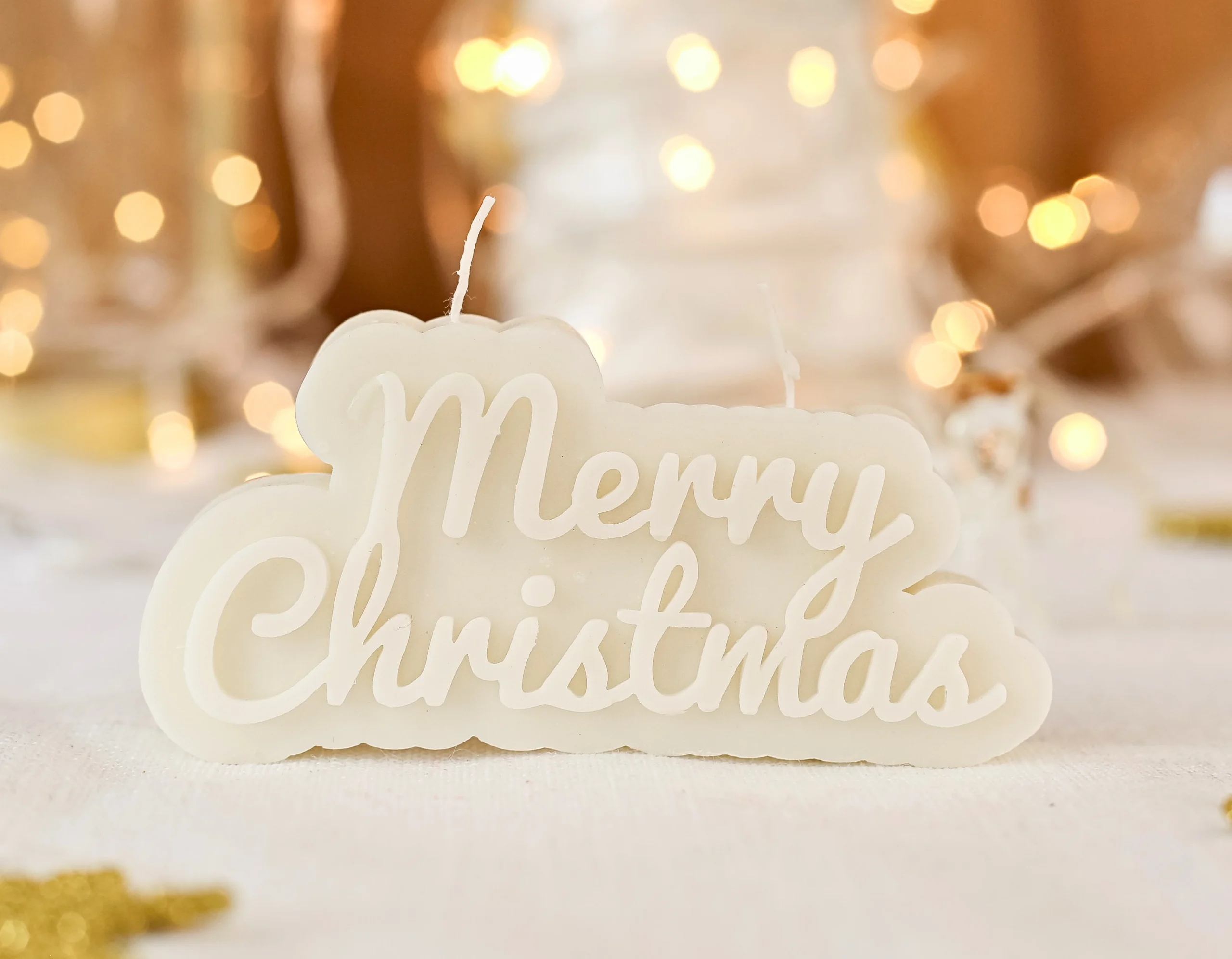 Merry Christmas Candle