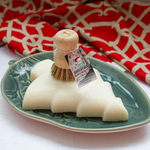 Christmas Tree Dish Soap & Brush
