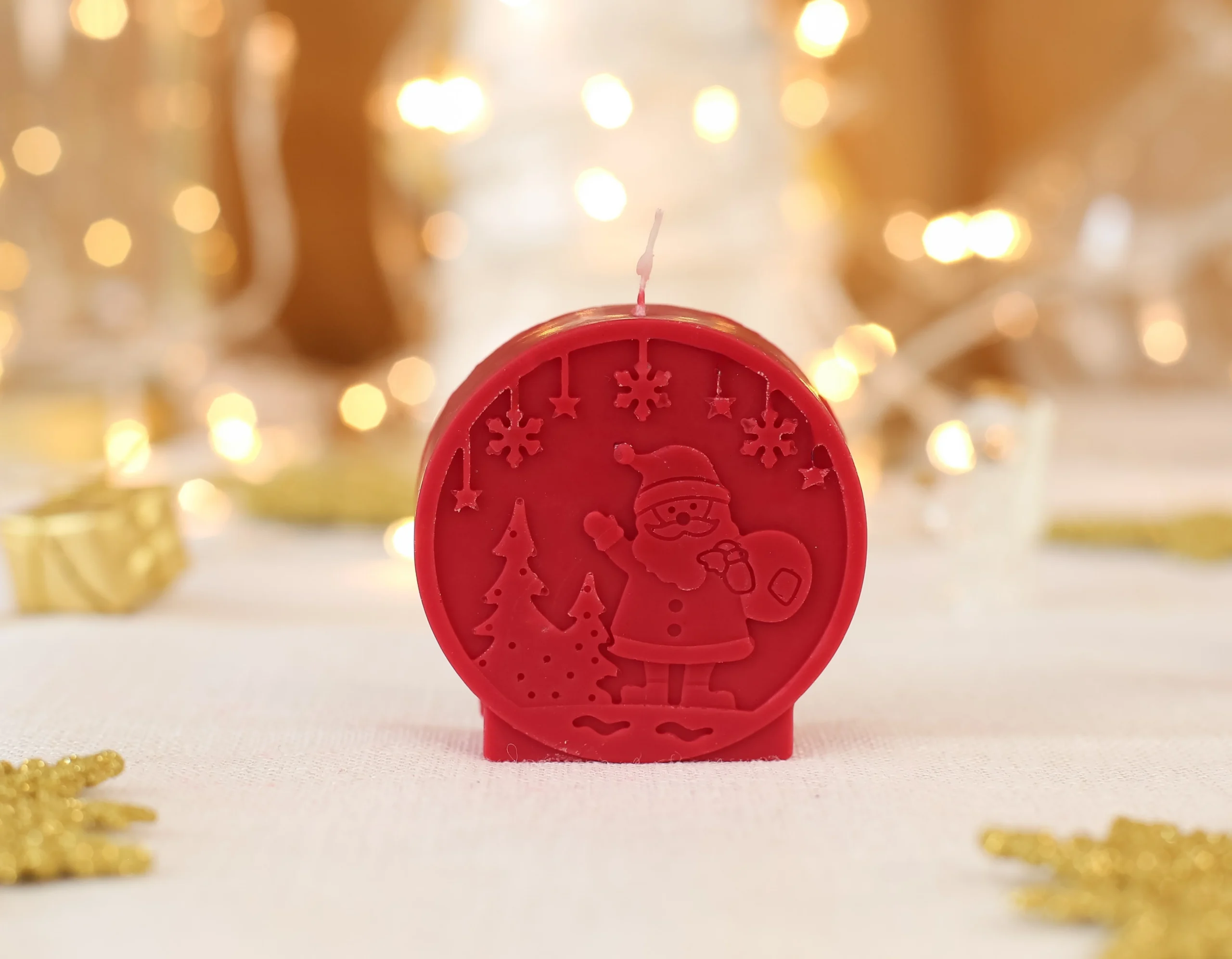Snow Globe Candle - Image 3
