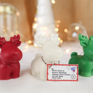 Reindeer Candle