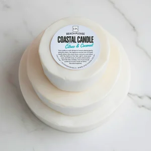 Kuier Kers - Beach Please Coastal Candle