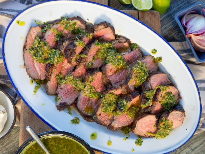 Rump Tail with Chimichurri
